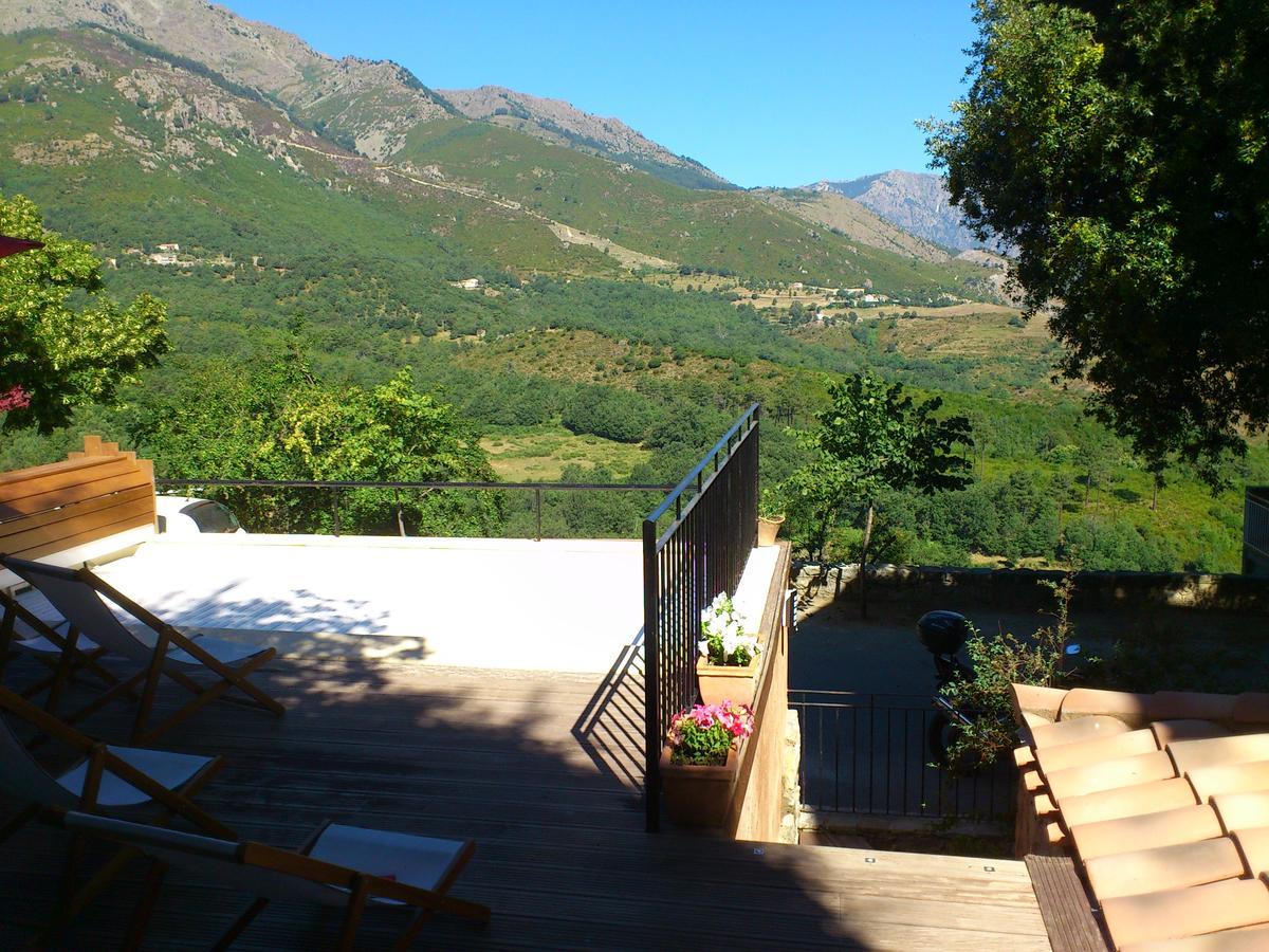 Auberge Casa Mathea Poggio-di-Venaco Eksteriør billede