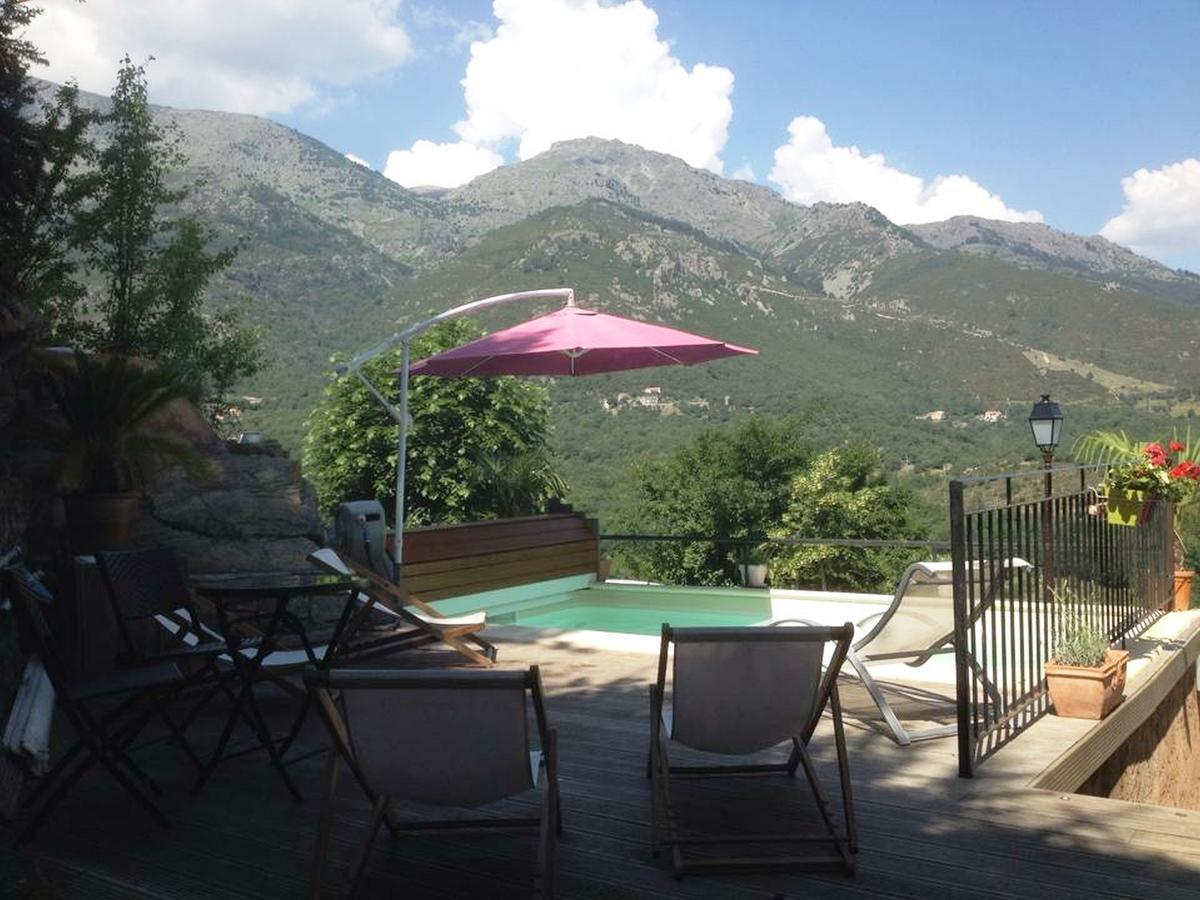Auberge Casa Mathea Poggio-di-Venaco Eksteriør billede